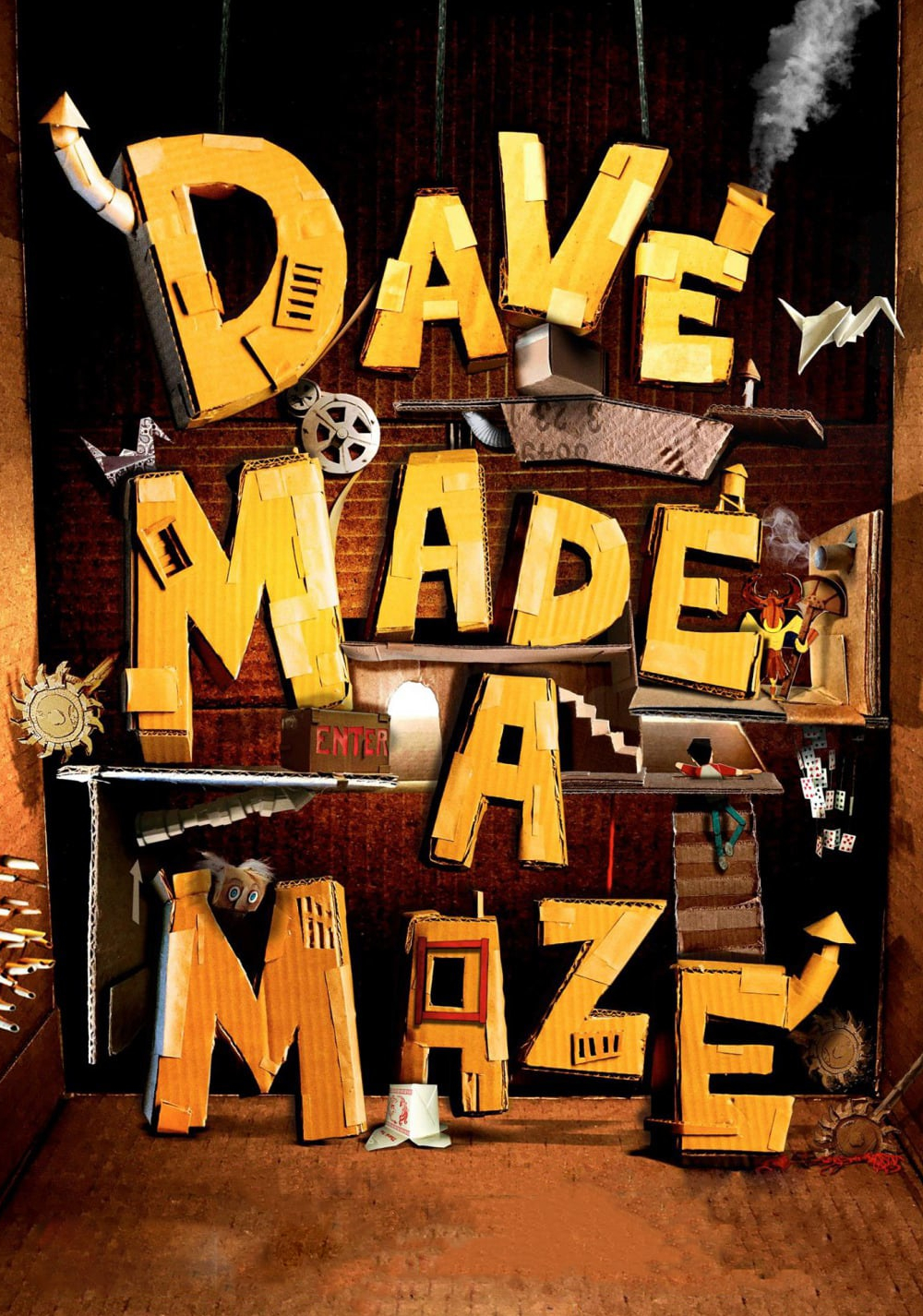 دیوید یک هزارتو ساخت (Dave Made a Maze)