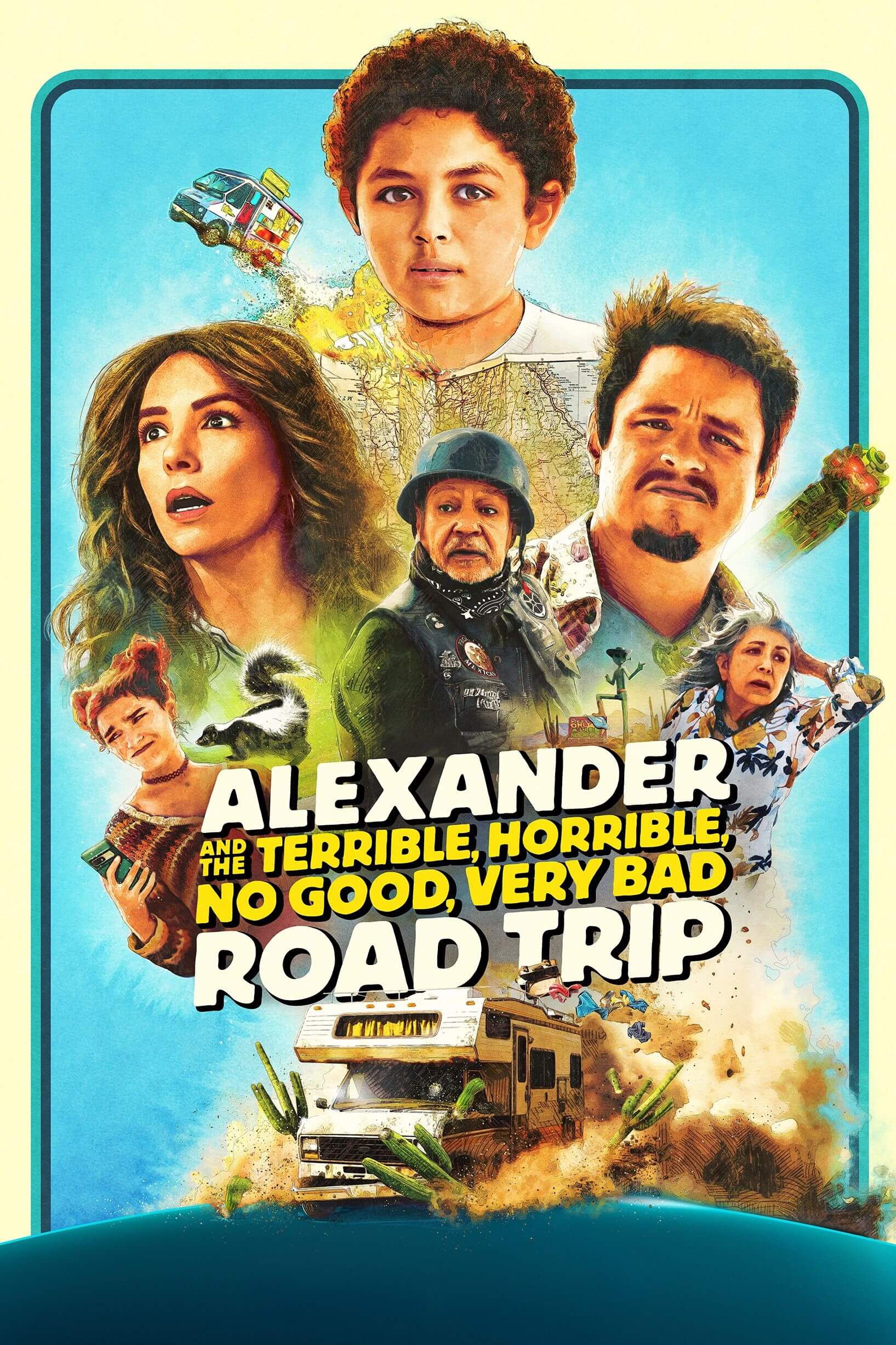 الکساندر و سفر جاده‌ای وحشتناک، ترسناک، بی‌فایده و بسیار بد (Alexander and the Terrible Horrible No Good Very Bad Road Trip)
