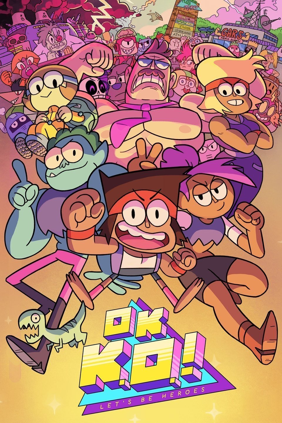 باشه، کو! بیا قهرمان باشیم (OK K.O.! Let’s Be Heroes)