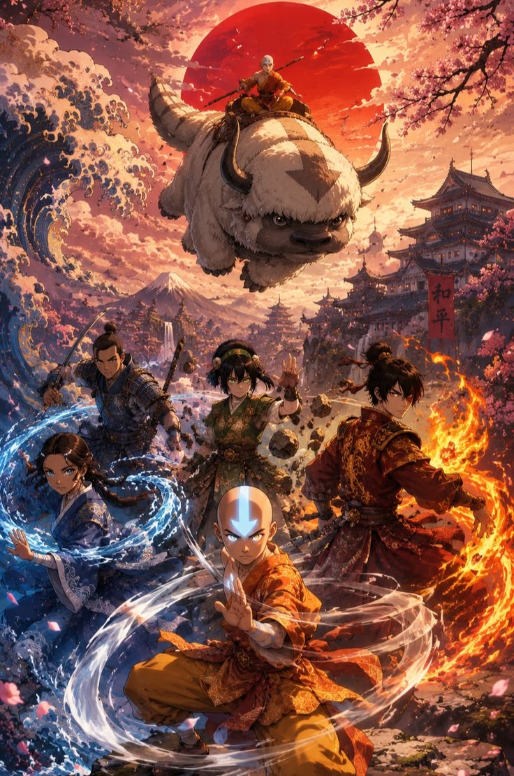 افسانه آنگ: آخرین بادافزار (The Legend of Aang: The Last Airbender)