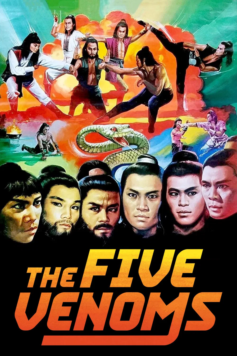 مردان زهرآگین (Five Deadly Venoms)